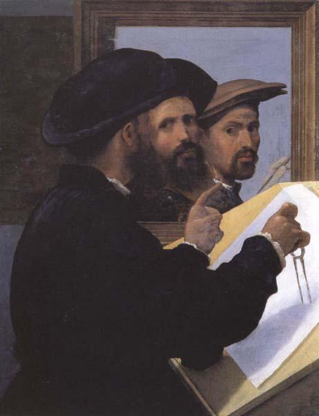 Giovanni Battista Paggi Self-Portrait with an Architect Friend